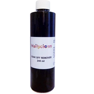Gel Polish Remover Liquid Soak Off Remover For Nails 240ml by Nailycious UK Nail and Beauty Supplies www.Nailycious.co.uk