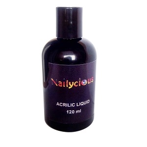 Professional Ultra Clear Acrylic liquid Monomer High Adhesion Nail Art Solution 120ml Beauty Supplies UK By Nailycious