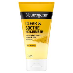 Neutrogena Clear and Soothe Moisturiser with Turmeric Hydrating Face Moisturiser with Antioxidant For Oily Skin Nail and Beauty Supplies Nairobi Kenya