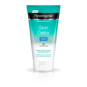 Neutrogena Skin Detox Cooling Scrub With Glycolic Acid Daily Facial Scrub, Non Comedogenic Makeup Remover and Facial Exfoliator. Hydrating Anti Acne Scrub For Face Nail and Beauty Supplies Nairobi Kenya Nailycious